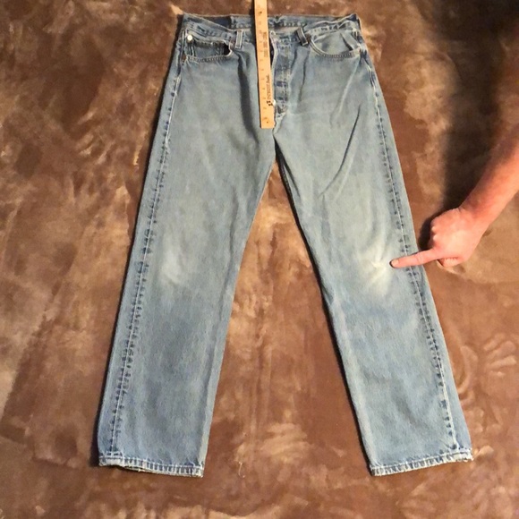 VINTAGE 501 Levi’s (1997, 1999, & 2001) red tag Jeans (lot of 5) | 34 x 32 - Picture 5 of 17